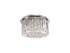 Zula Round Flush Chandelier 5 Light